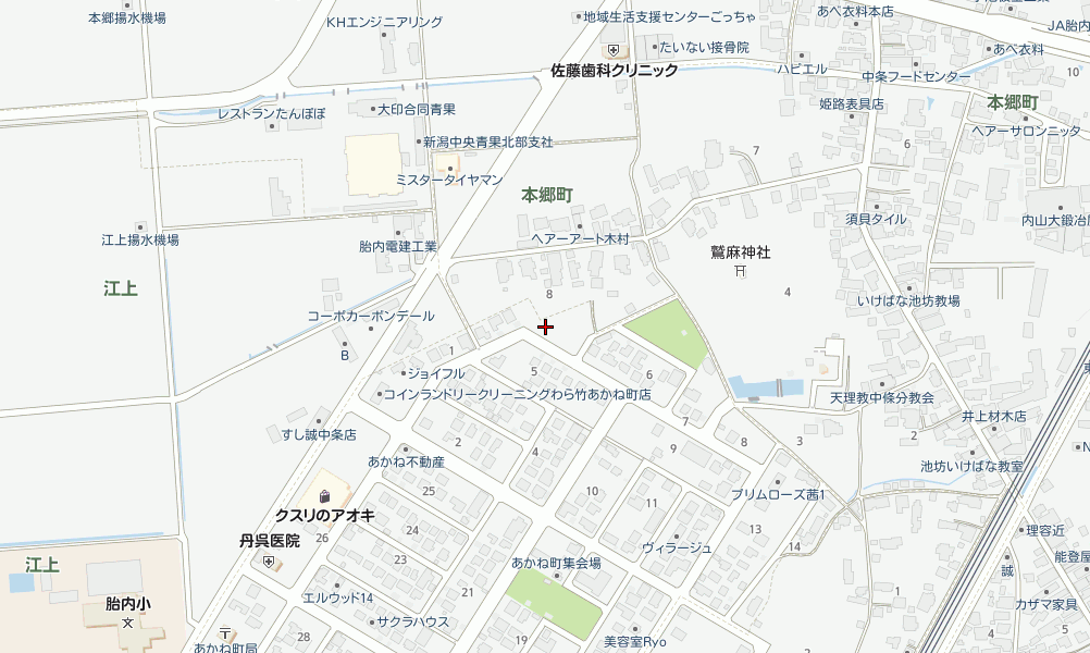 売地 新発田市・村上市・胎内市 胎内市あかね町　No.1